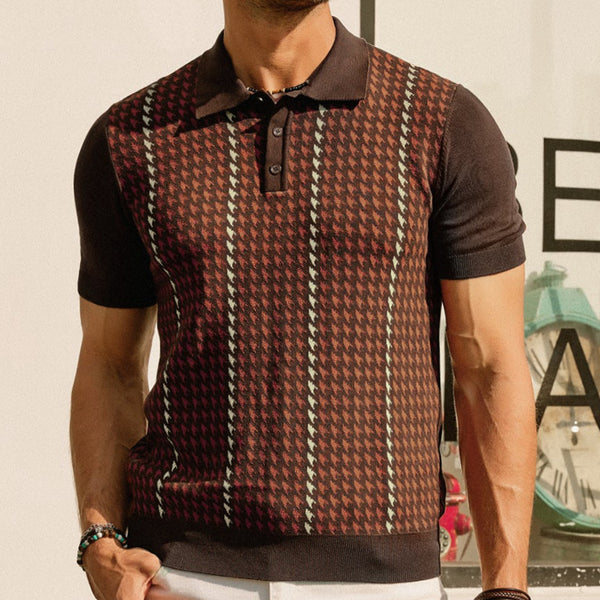 The Ravello Houndstooth Knit Tee