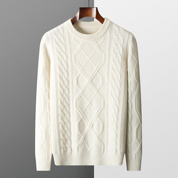 The Oslo Twist Knit Sweater